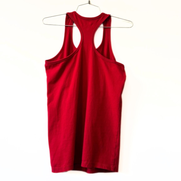 Beaver Canoe Racerback Tank Red Size M - Picture 5 of 7